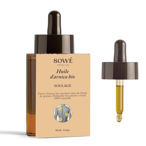 Aceite de árnica - Macerado 100% orgánico - Piel sensible - Cuidado facial - corporal - capilar