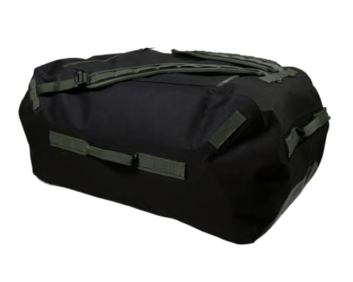 Image of Muddy Outdoors DV8 100L Waterproof Duffle Bag Black /Peat Moss