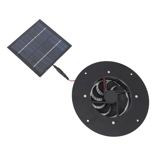 Ventilateur d'extraction solaire haute efficacité et faible bruit pour animaux