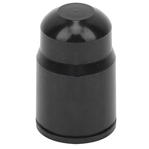 50 piezas de tapa para válvula Schrader de aleación de aluminio para neumáticos de bicicleta (Negro) miniatura 6