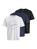 Jack & Jones - T-shirt pour adulte - Coupe normale - Col rond - Manches courtes