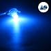 Qasim 10x T4.2 LED COB Bombillas Azul 1SMD para Luz de Salpicadero...
