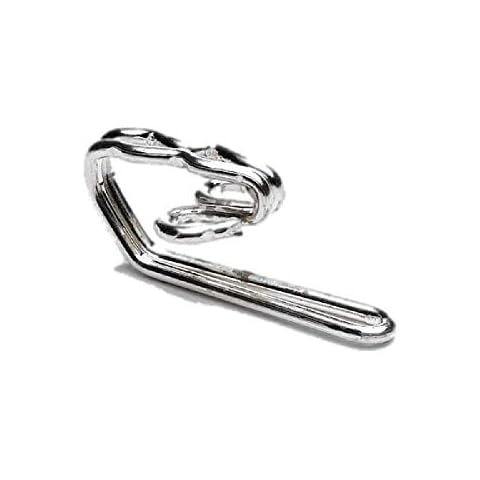 Chrome Plated Metal Curtain Hooks Pack of 500 Cover