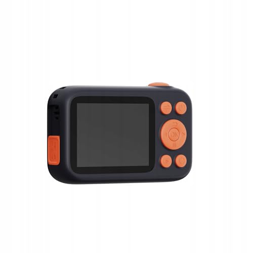 SJCAM FunCam+ Dual Screen H.264 Çocuklar için Fotoğraf Makinesi FullHD 1080p 44MP 2.4” + 1.3" Çift Ekran 650mAh Siyah