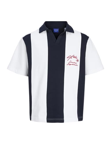 JACK & JONES Jornostalgia Sweat Polo SS, Capitán del Cielo, XXL para Hombre