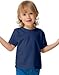 Hanes ComfortSoft Crewneck Toddler T-Shirt,Navy, 4T