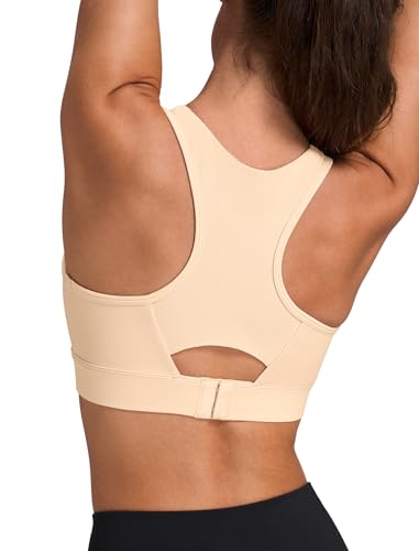 Yvette High Impact Sports Bras for Women Racerback Supportive Bras for Running2