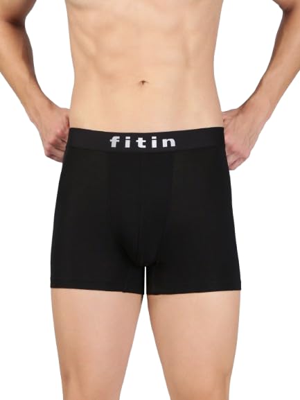 fitin Men’s Trunk Underwear | Premium Cotton Spandex for Comfort & Flexibility | No Marks Waistband | Regular Fit | Anti-Bacterial & Anti-Odour-picture-12