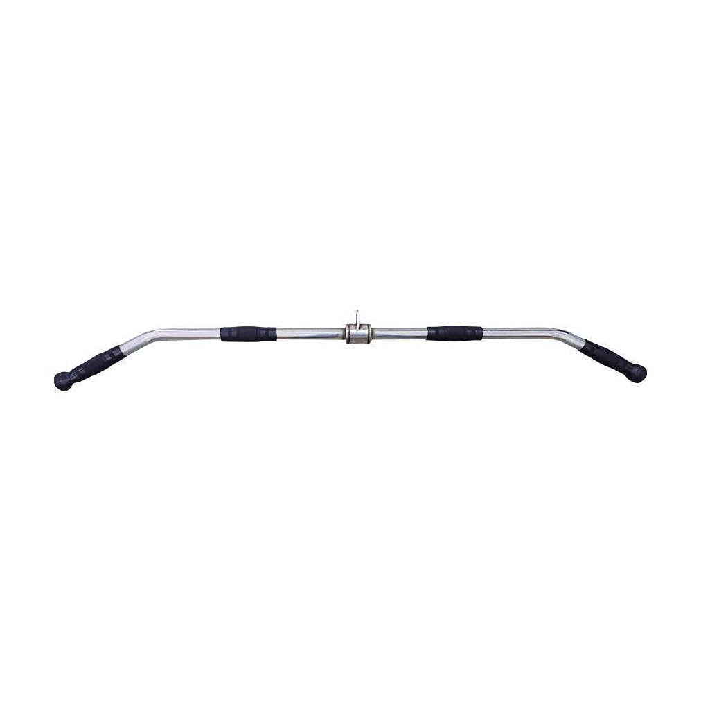 Pro-Grip Gym LAT Bar, High Pulley LAT Bar with Safety Lock Multi-Training Bar-image-26