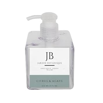 Citrus & Agave Organic Body Wash 8 oz Bottle