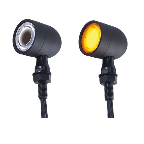 Clignotants pour Motos et Feu de Stop Chromé Éclatant Style Chopper