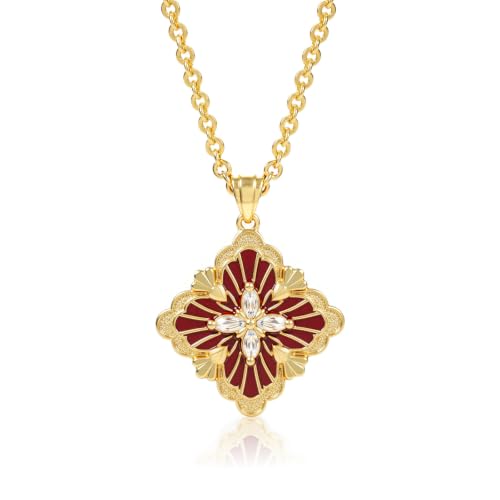 Cicy Bell Four Leaf Clover Necklace for Women 18K Gold Plated Necklace by Cicy Bell - Used condition - US$15.41