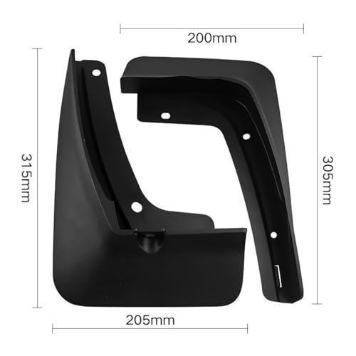 Salpicaduras de vehículos con protección resistente al impacto para XT6 6