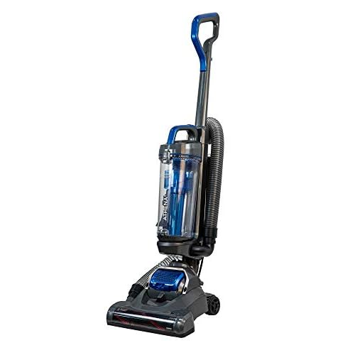 Russell Hobbs Upright Vacuum Cleaner ATHENA2 2 Litre Grey & Blue with 3 in 1 Multi-Tool, Triple Dust Lock 400W High Efficiency Motor, Swivel Floorhead, 2 Year Guarantee RHUV5101