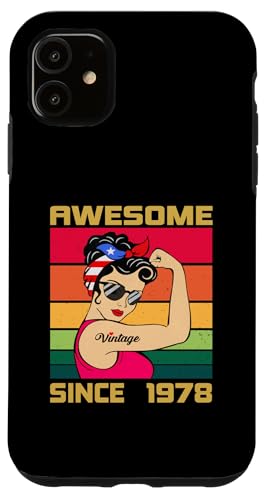 ���B���e�[�W 1978 �a���� �����p 48�� 1978�N���܂� �X�}�z�P�[�X iPhone 11 �p