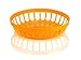 Wilhelm Kimmel GmbH & Co. KG Kimmel GmbH & Co. KG 21-000-2406 Corbeille à fruits en plastique empilable et réutilisable Orange