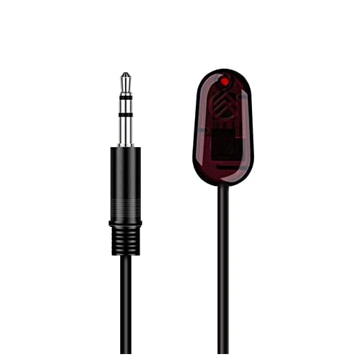 SZBJ IR Repeaters Accessories,IR Infrared Receiver Extender Cable for HD DVR's & STB's 5FT/1.5M 38 kHz IR Infrared Receiver Extender for Cable, Boxes Home Video RCV015US