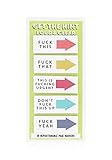 NPW Get The Hint Sticky Note Page Markers, Loud & Clear