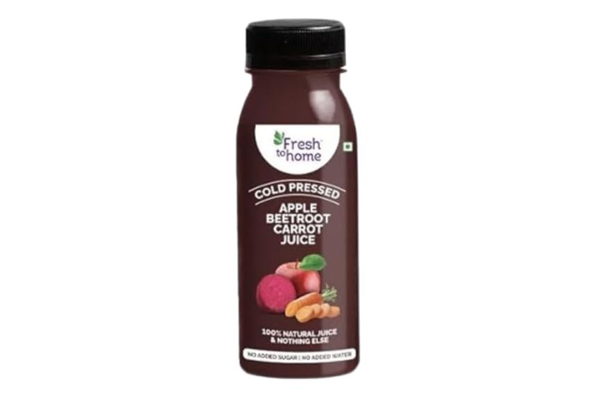 FreshToHome Cold Pressed Apple Beetroot Carrot Juice 200ml (UAE)