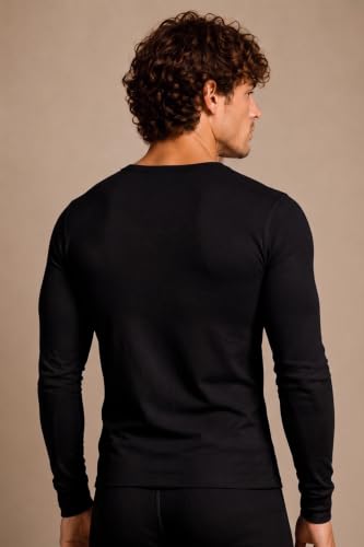 Image of Van Heusen Men Warmtech Thermal Top - Low Neck, Ultra Soft, Extra Warm
