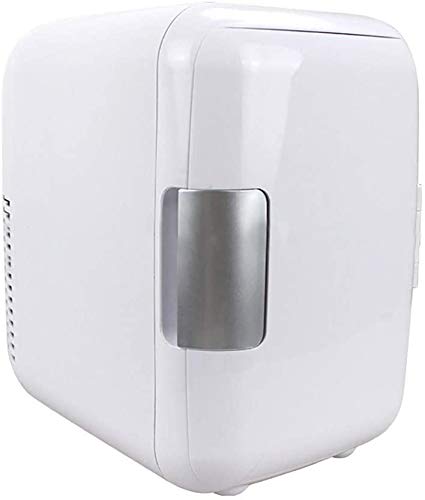 Mini Kühlschrank Elektrischer Kühler Und Wärmer, 4 Liter / 6 Dosen Mini Kleiner Kühlschrank 12V Getränkekühlschrank Tragbarer Griff Winziger