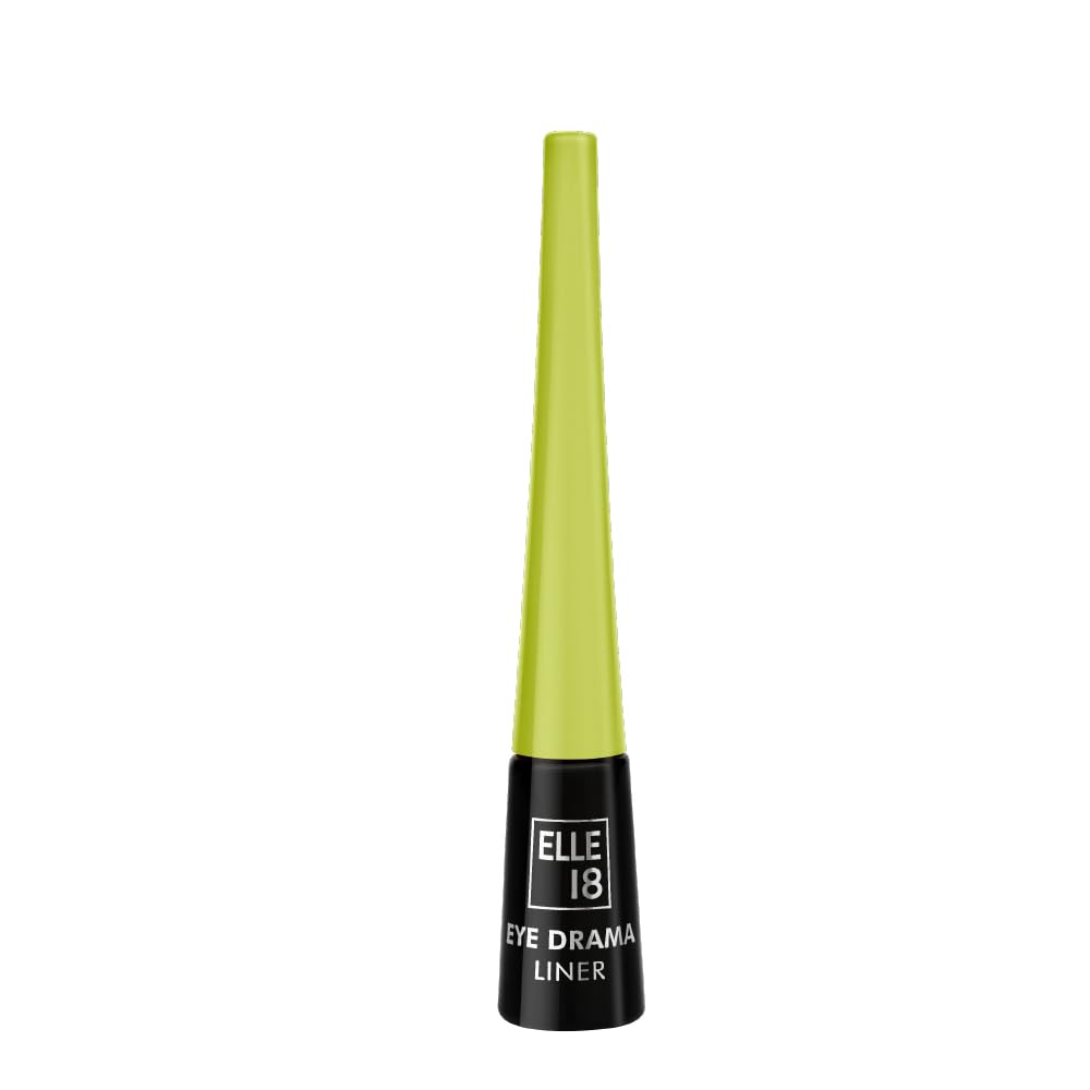Elle 18 Eyedrama Matte Liquid Liner Glo-Green 3Ml-image-10