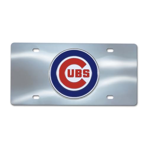 FANMATS 26880 MLB - Chicago Cubs Diecast License Plate
