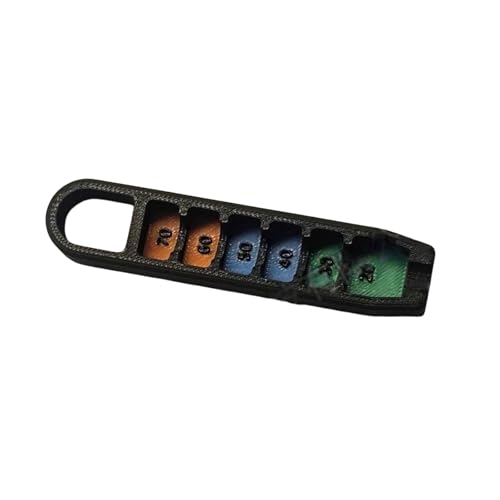 UPOINME Golfs Tees Height Gauge Elevator Precisions Height Setter Adjustments Tees Height Positioner Easy to Use