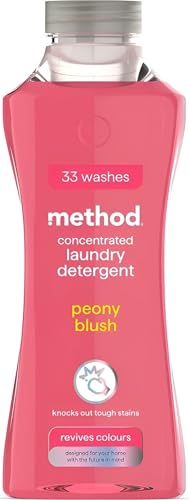 Image of Method Laundry Liquid, Peony Blush, 33 Washes, 990ml