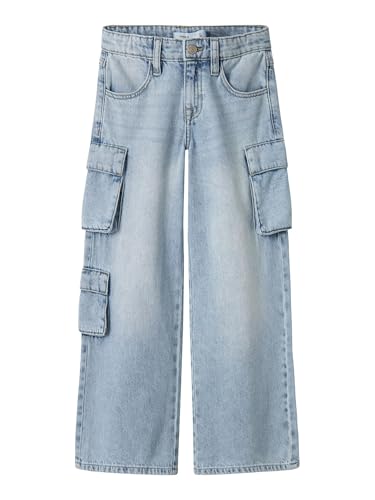 Vaqueros cargo anchos para niñas que buscan comodidad sin pantalones ajustados