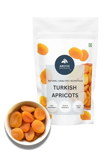 Arctic Dryfruits Premium Turkish Apricots (200g) | Natural Sun-Dr...