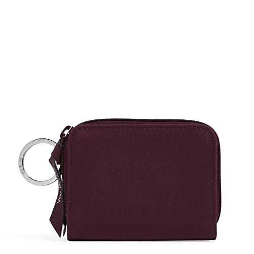 Vera Bradley Cotton Petite Zip-Around Wallet with RFID Protection