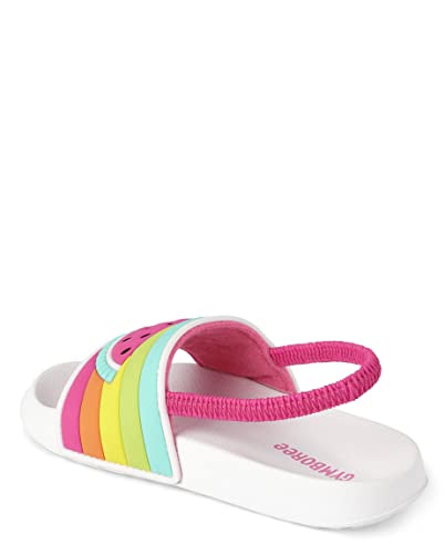 Gymboree Girl's and Toddler Slides with Backstrap Sandal3