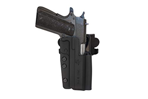 Comp-Tac International Holster - Compatible With Springfield Trp Operator Full Rail - Right Hand - Black #TOP10
