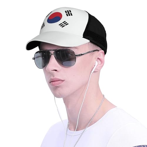 Gorra de béisbol unisex ajustable con bandera miniatura 6