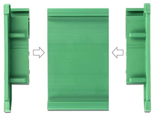 Support de platine pour rail DeLock 10 cm d'installation électrique - 3