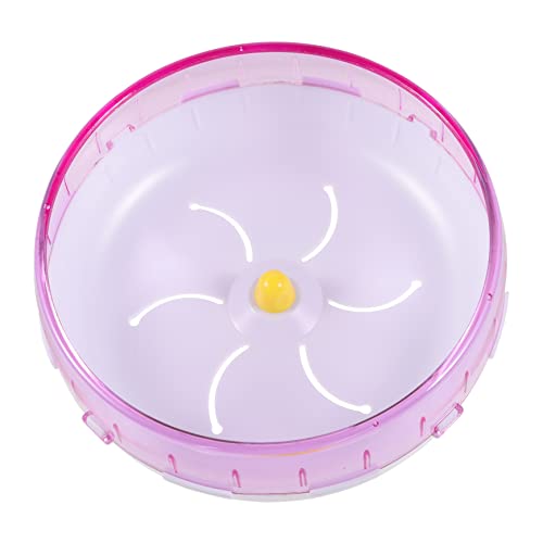 FONDOTIN Quiet Pet Chinchilla Wheel Decorative Hedgehog Design Exercise Equipment for Small Animals