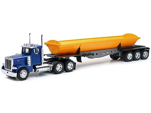 NewRay SS-10553 1: 32 Peterbilt Model 379 Dump Truck, Yellow