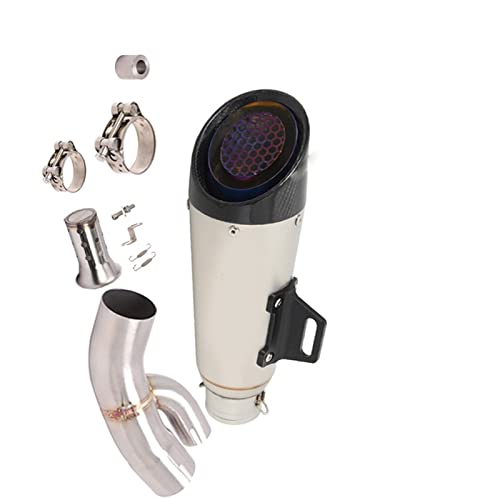 Tubo de escape de carbono premium para BMW S1000XR con silenciador y colector medio