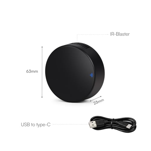 Image of Astra Smart WiFi IR Control Hub Universal Remote for AC, TV, Set Top Box, Air Cooler & Home Theatre | Compatible with Alexa, Google Assistant & Siri | All-in-One Infrared Blaster (Pack of 3)