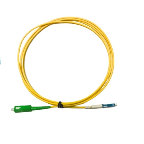 Cordon fibre optique Simplex LC/UPC à SC/APC 1m pour réseau FTTH lot de 10 pièces