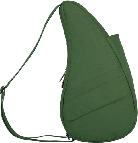 Image of AmeriBag Healthy Back Bag 17 inch Nylon Crossbody Sling | Organized Ergonomic Shoulder Bag for Everyday Use, Travel & Walking Comfort