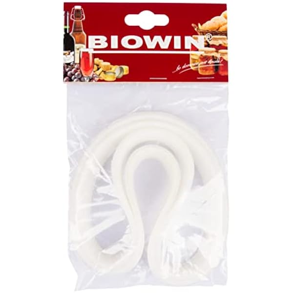 Browin 360001 Gumowe uszczelki do plastikowych beczek na kapustę - 5L 10L 20L - białe zestaw 2 sztuk.