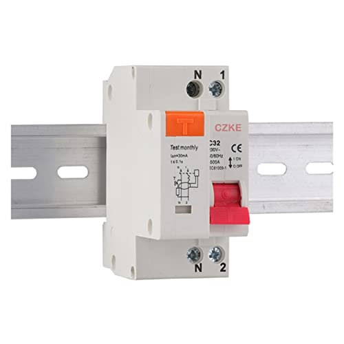 RCBO 1P+N 20A Interruptor diferencial residual GUMMMY DZ30LE-32 para cuadro eléctrico de 230V 7