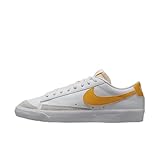 Nike Blazer Low 77 - Tenis de baloncesto para hombre, Blanco/dorado universitario-fantasma, 7