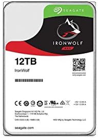 Seagate IronWolf ST12000VN0008 - Hard drive - 12 TB - internal - 3.5" - SATA 6Gb/s - 7200 rpm - buffer: 256 MB