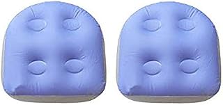 Spa and Hot Tub Booster Seat Inflatable Bathtub Cushion Spa Waterproof Back Pad Soft Spa Cushion Massage Mat for Adults Kids