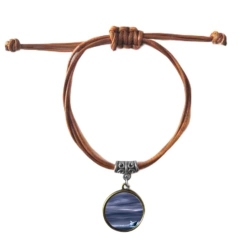Bracelet poissons océan en cuir ajustable : résolvez le dilemme du bijou de couple idéal