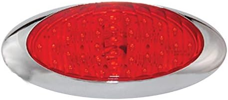 4 In Round Red LED Stop Turn Tail Lights Brake Trailer Lights - Foto 12