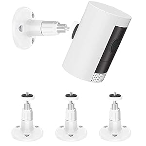 3 Pack BFYTN Wall Mount Compatible with Ring Stick Up Cam Wired/Battery and Ring Indoor Cam HD Security Camera,360…